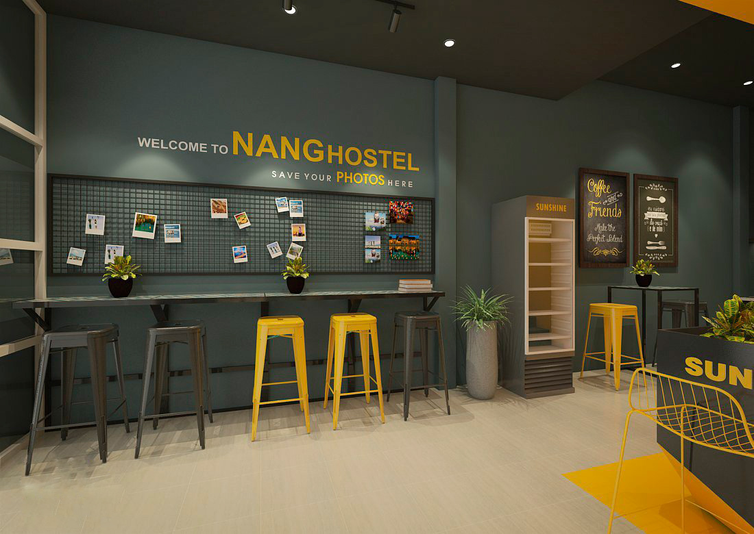 Dự án cải tạo khách sạn tại Đà Nẵng Nắng Hostel