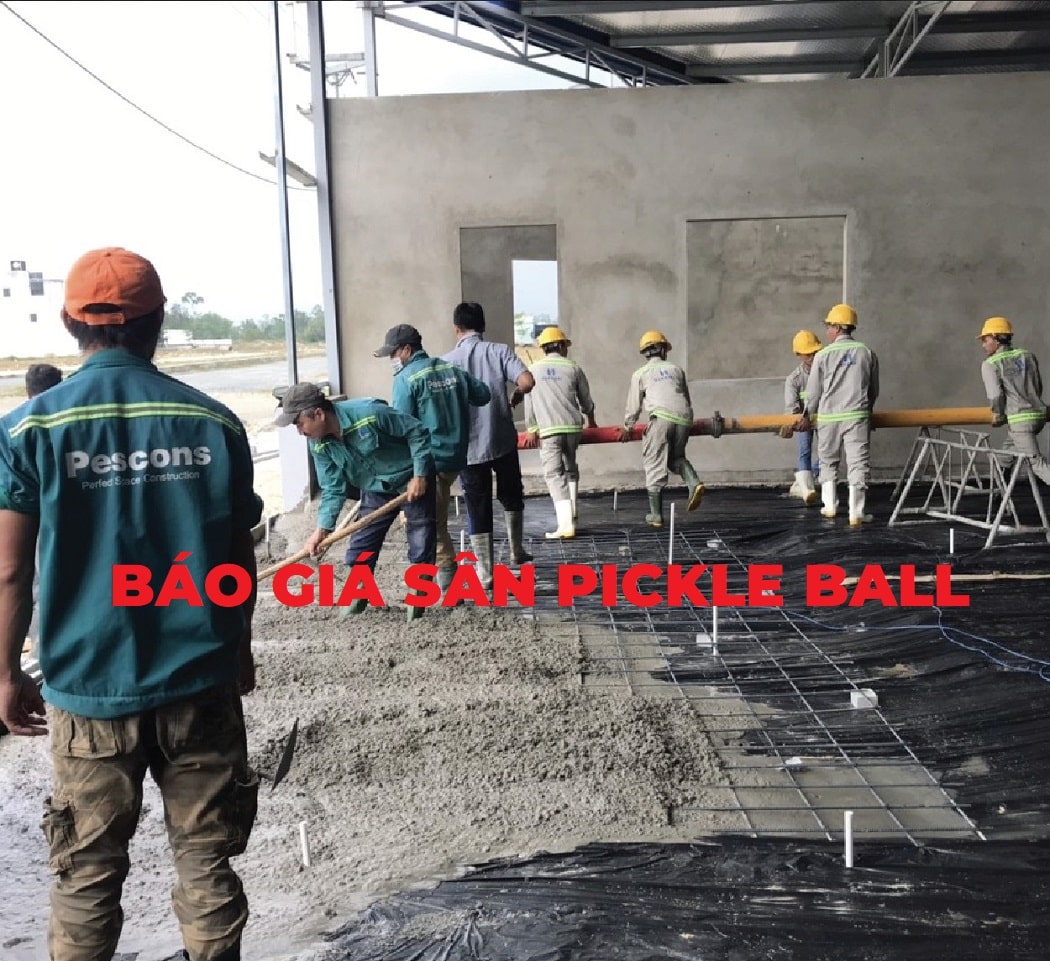 báo giá thi công sân pickleball tại đà nẵng