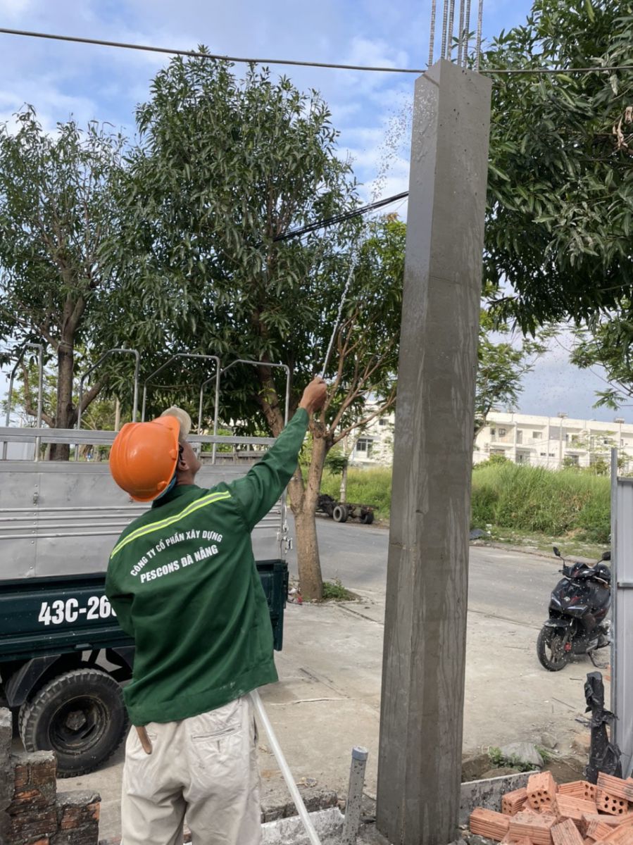 bảo dưỡng bê tông cột