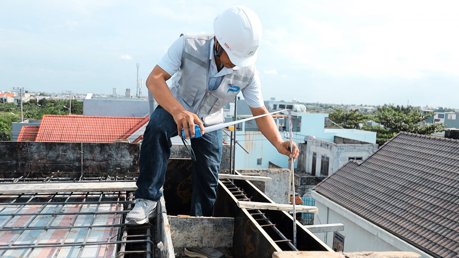 chuẩn bị trước khi đổ bê tông