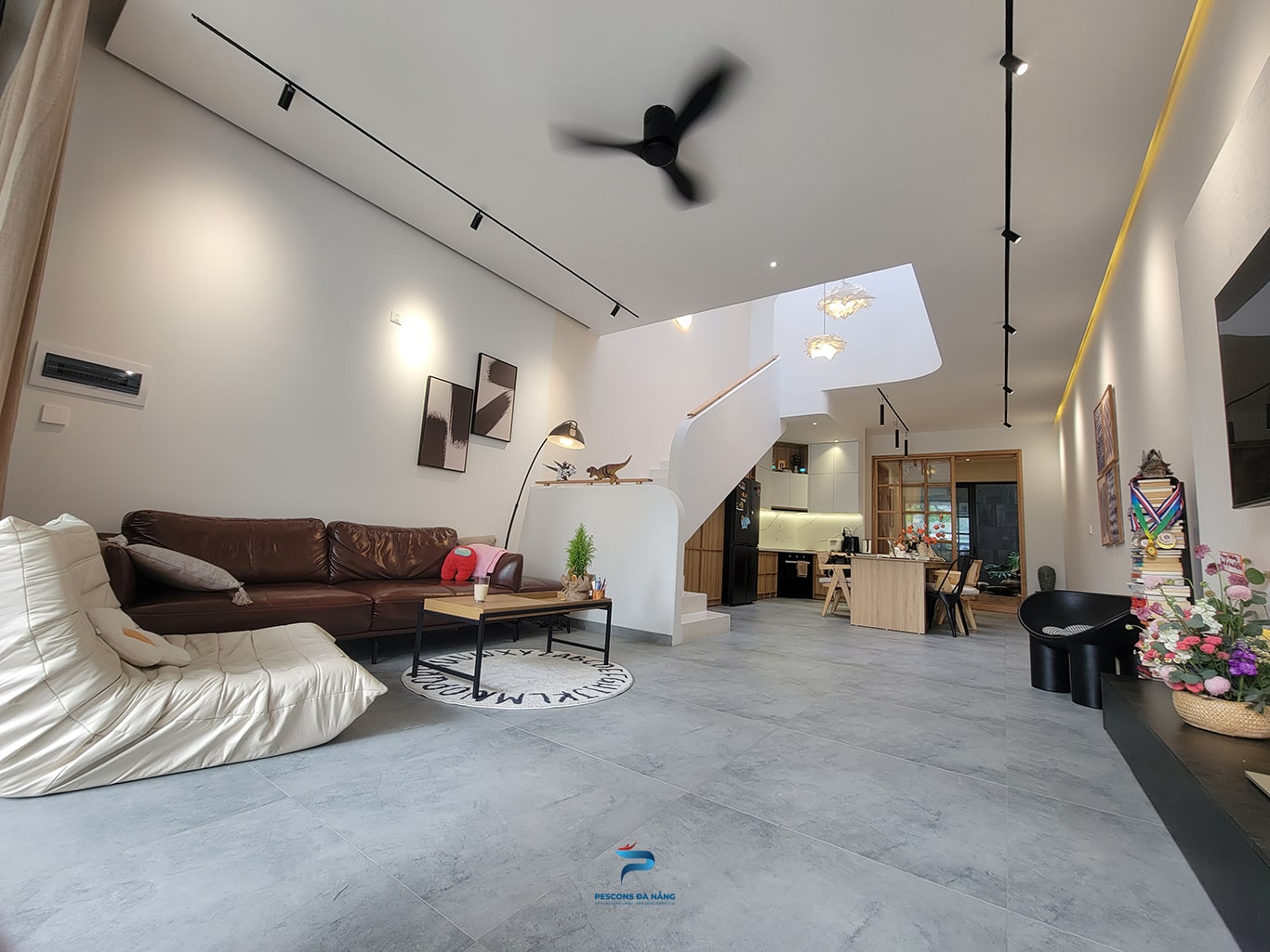 mẫu nhà phố 2 tầng phù hợp cho người trẻ