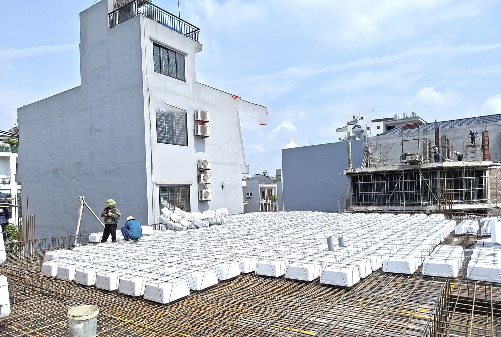 sàn phẳng không dầm là gì
